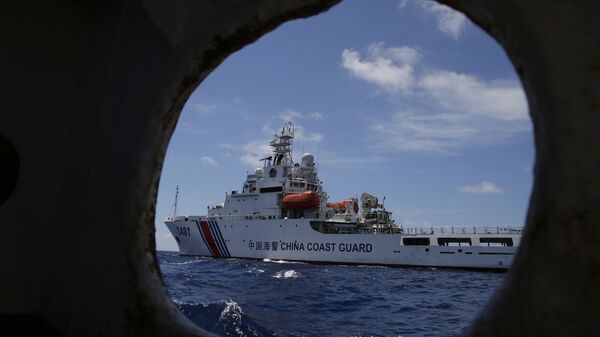 Корабль береговой охраны Китая в Южно-Китайском море Корабль береговой охраны Китая в Южно-Китайском море