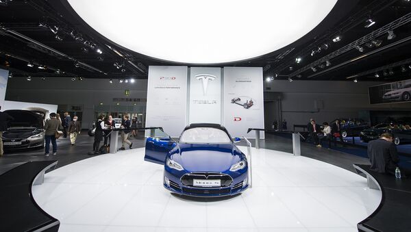 Беспилотный автомобиль Tesla Model S Беспилотный автомобиль Tesla Model S