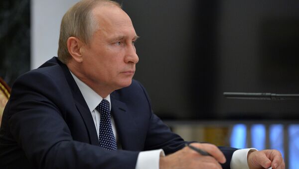 Президент России Владимир Путин. Архивное фото Президент России Владимир Путин. Архивное фото