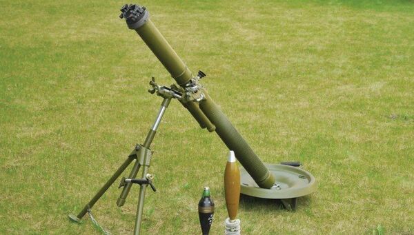 Украинский миномет М-120-15 Молот Украинский миномет М-120-15 Молот