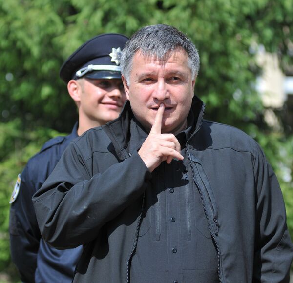 Министр внутренних дел Украины Арсен Аваков Министр внутренних дел Украины Арсен Аваков