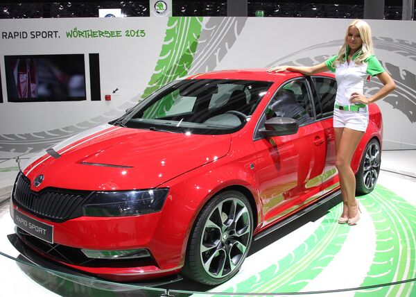 Автомобиль Skoda Rapid Sport Автомобиль Skoda Rapid Sport