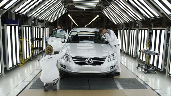 Производство полного цикла на заводе Volkswagen Group Rus в Калуге Производство полного цикла на заводе Volkswagen Group Rus в Калуге