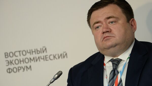 Генеральный директор АО Российский экспортный центр Петр Фрадков на Восточном экономическом форуме во Владивостоке Генеральный директор АО Российский экспортный центр Петр Фрадков на Восточном экономическом форуме во Владивостоке