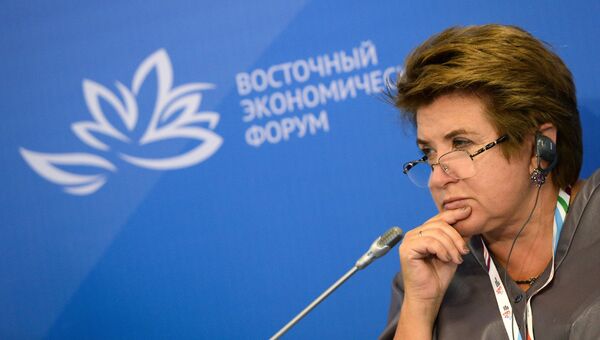 Руководитель Россотрудничества Любовь Глебова. Архивное фото Руководитель Россотрудничества Любовь Глебова. Архивное фото
