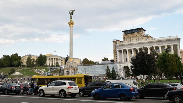 Площадь Независимости в Киеве. Архивное фото Площадь Независимости в Киеве. Архивное фото