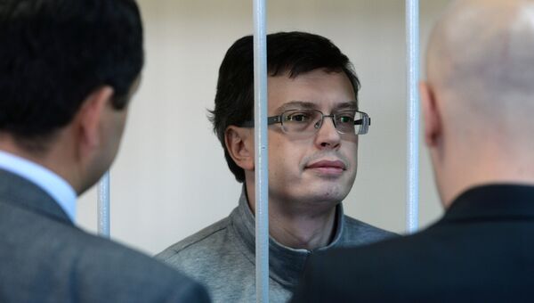 Первый заместитель руководителя Главного следственного управления СК РФ по городу Москве, генерал-майор юстиции Денис Никандров в Лефортовском суде Москвы Первый заместитель руководителя Главного следственного управления СК РФ по городу Москве, генерал-майор юстиции Денис Никандров в Лефортовском суде Москвы