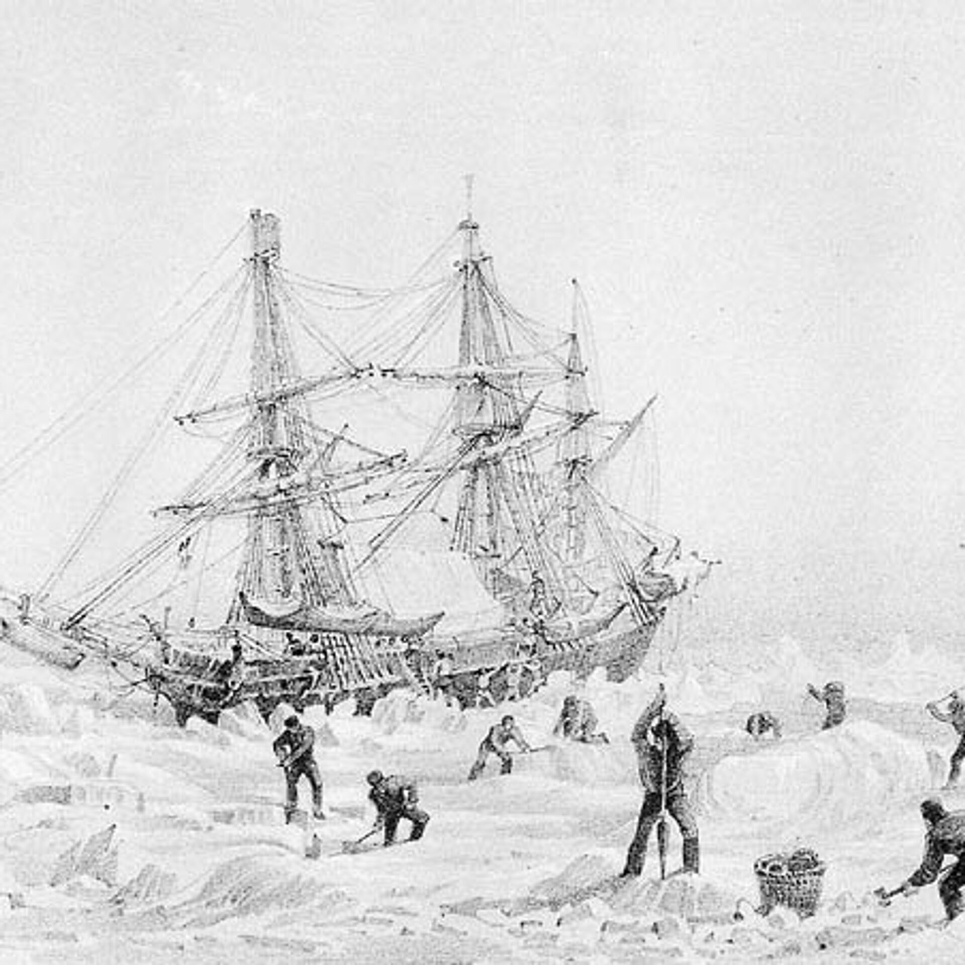 Трагичная судьба одной из первых английских экспедиций в Арктику
