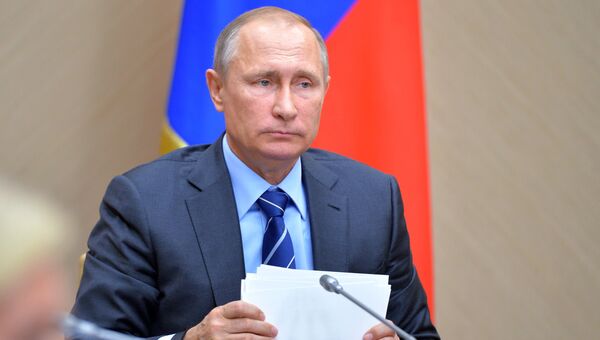 Президент РФ Владимир Путин. Архивное фото Президент РФ Владимир Путин. Архивное фото