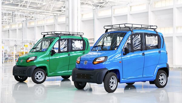 Автомобиль Bajaj Qute Автомобиль Bajaj Qute