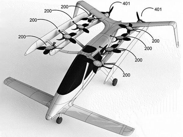 Концепт летающего автомобиля Zee.Aero Концепт летающего автомобиля Zee.Aero