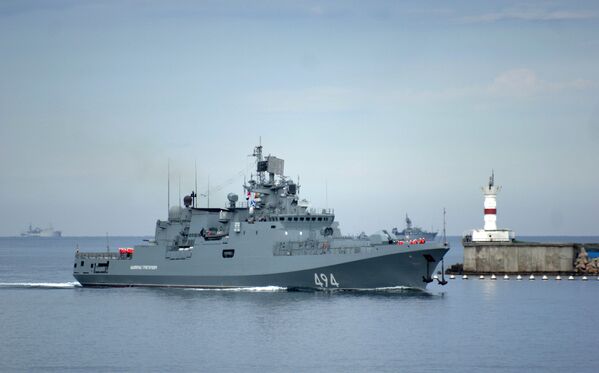 Сторожевой корабль Адмирал Григорович в Севастополе Сторожевой корабль Адмирал Григорович в Севастополе