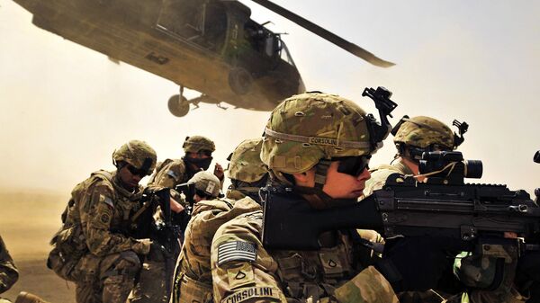 Военнослужащие армии США в провинции Кандагар, Афганистан Военнослужащие армии США в провинции Кандагар, Афганистан