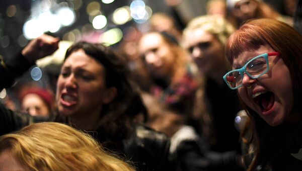 Протесты в Филадельфии после президентских выборов Протесты в Филадельфии после президентских выборов