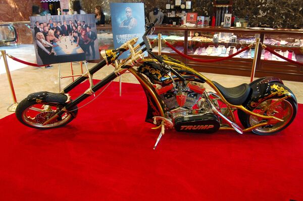 Мотоцикл Orange County Choppers Дональда Трампа Мотоцикл Orange County Choppers Дональда Трампа
