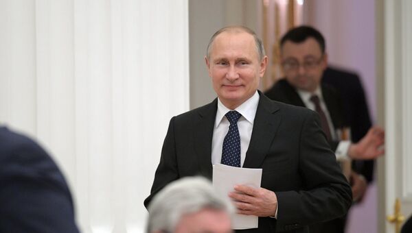 Владимир Путин на заседании Совета по науке и образованию в Кремле. 23 ноября 2016 Владимир Путин на заседании Совета по науке и образованию в Кремле. 23 ноября 2016
