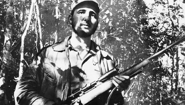 Лидер кубинской революции Фидель Кастро. 26 февраля 1957 Лидер кубинской революции Фидель Кастро. 26 февраля 1957