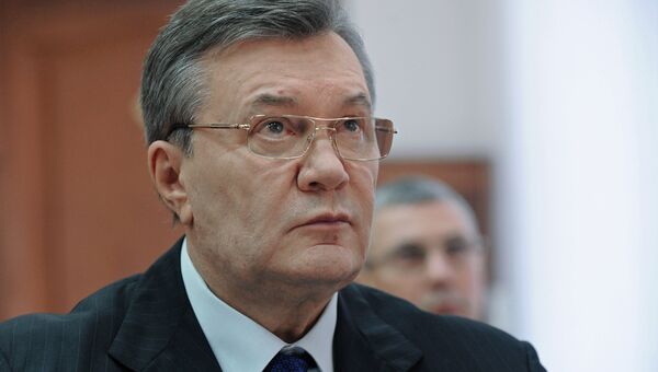 Бывший президент Украины Виктор Янукович в Ростовском областном суде. Архивное фото Бывший президент Украины Виктор Янукович в Ростовском областном суде. Архивное фото