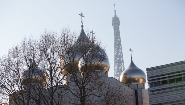 Троицкий кафедральный собор при Русском духовно-культурном центре в Париже Троицкий кафедральный собор при Русском духовно-культурном центре в Париже