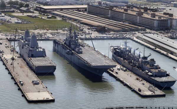 Универсальный десантный корабль Wasp ВМС США Универсальный десантный корабль Wasp ВМС США