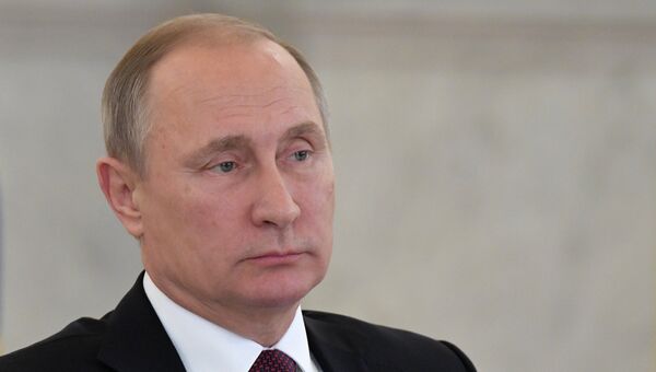 Президент РФ Владимир Путин. Архивное фото Президент РФ Владимир Путин. Архивное фото