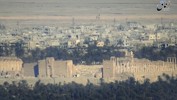 Вид исторической части Пальмиры в сирийской провинции Хомс. 11 декабря 2016 Вид исторической части Пальмиры в сирийской провинции Хомс. 11 декабря 2016