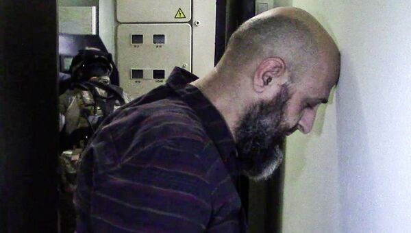 Задержанный член диверсионно-террористической группы, обезвреженной ФСБ РФ в Москве Задержанный член диверсионно-террористической группы, обезвреженной ФСБ РФ в Москве