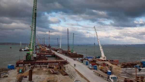 Строительство Крымского моста Строительство Крымского моста