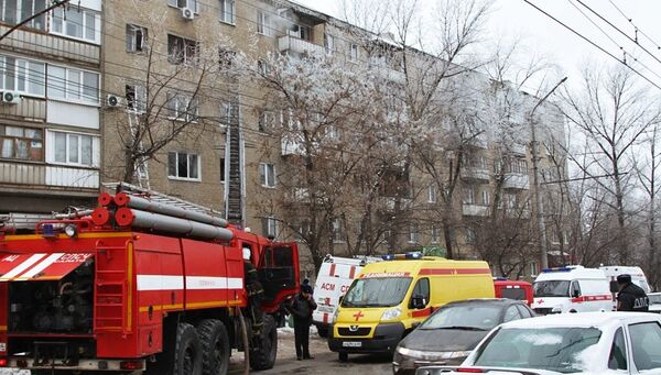 Взрыв газа в жилом доме в Саратове Взрыв газа в жилом доме в Саратове