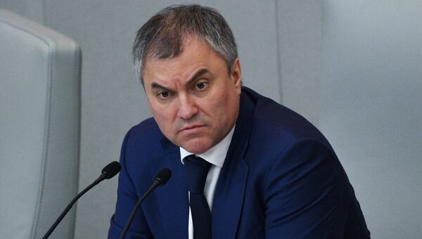 Председатель Государственной Думы РФ Вячеслав Володин. Архивное фото Председатель Государственной Думы РФ Вячеслав Володин. Архивное фото