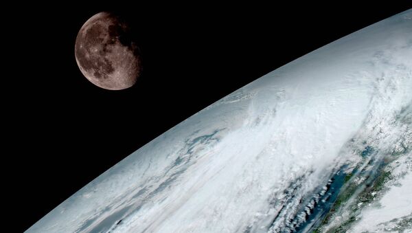 Одна из первых фотографий, полученных зондом GOES-16 Одна из первых фотографий, полученных зондом GOES-16