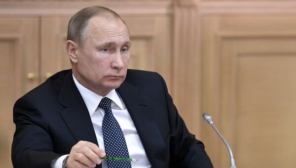 Президент РФ Владимир Путин. Архивное фото Президент РФ Владимир Путин. Архивное фото