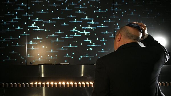 Церемония зажжения свечей, посвященная Международному дню памяти жертв Холокоста, Москва. Архивное фото Церемония зажжения свечей, посвященная Международному дню памяти жертв Холокоста, Москва. Архивное фото