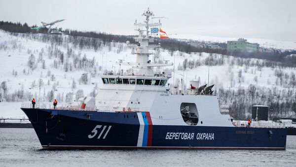 Встреча пограничного сторожевого корабля Полярная звезда в Мурманске Встреча пограничного сторожевого корабля Полярная звезда в Мурманске