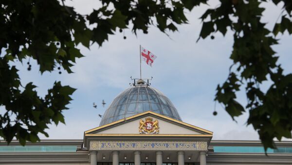 Президентский дворец в Тбилиси. Архивное фото Президентский дворец в Тбилиси. Архивное фото