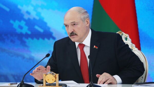 Президент Белоруссии Александр Лукашенко на пресс-конференции в Минске. 3 февраля 2017 Президент Белоруссии Александр Лукашенко на пресс-конференции в Минске. 3 февраля 2017