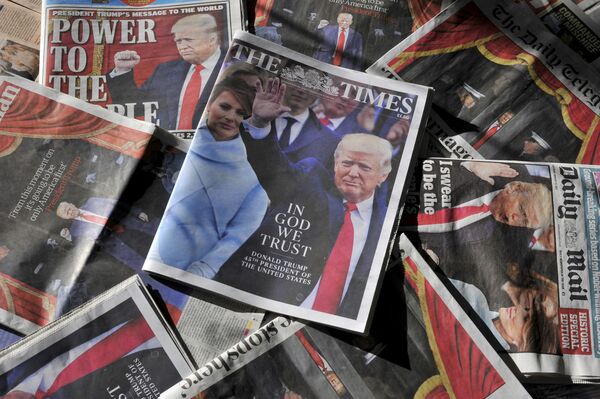Ежедневные газеты, выпущенные после инаугурации Дональда Трампа Ежедневные газеты, выпущенные после инаугурации Дональда Трампа