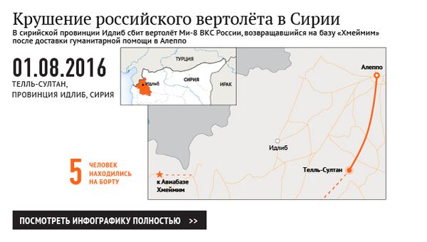 Крушение российского вертолёта в Сирии Крушение российского вертолёта в Сирии