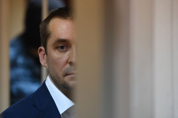 Врио начальника управления Т антикоррупционного главка МВД России Дмитрий Захарченко в Пресненском суде города Москвы Врио начальника управления Т антикоррупционного главка МВД России Дмитрий Захарченко в Пресненском суде города Москвы