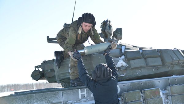 Второй этап соревнований Танковый биатлон в Воронежской области Второй этап соревнований Танковый биатлон в Воронежской области