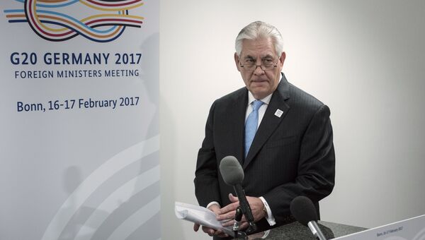 Госсекретарь США Рекс Тиллерсон. Архивное фото Госсекретарь США Рекс Тиллерсон. Архивное фото