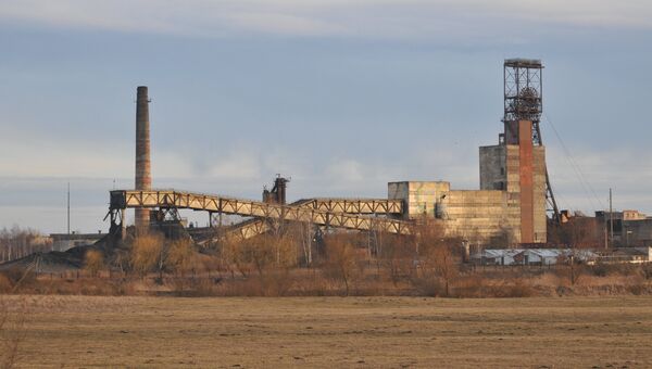 Шахта Степная во Львовской области. Архивное фото Шахта Степная во Львовской области. Архивное фото
