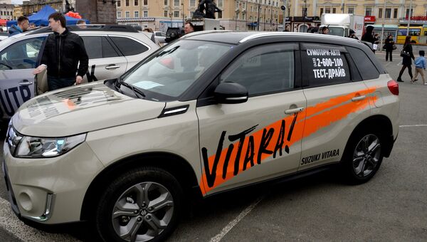 Автомобиль Suzuki Vitara. Архивное фото Автомобиль Suzuki Vitara. Архивное фото