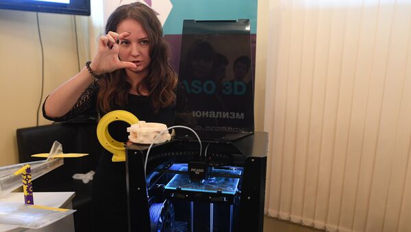 Многоцветный трехмерный принтер Designer 250, разработанный в Зеленограде Многоцветный трехмерный принтер Designer 250, разработанный в Зеленограде