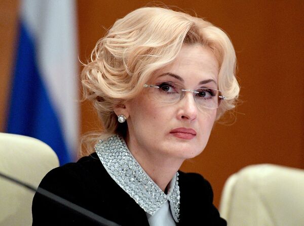 Заместитель председателя Государственной Думы РФ Ирина Яровая на заседании президиума Совета законодателей РФ при Федеральном Собрании РФ. 13 марта 2017 Заместитель председателя Государственной Думы РФ Ирина Яровая на заседании президиума Совета законодателей РФ при Федеральном Собрании РФ. 13 марта 2017