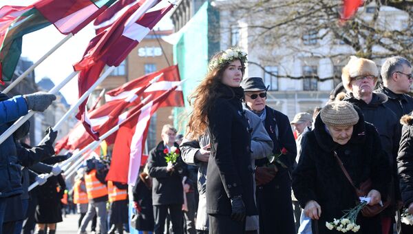 Шествие легионеров в Риге. 16 марта 2017 Шествие легионеров в Риге. 16 марта 2017