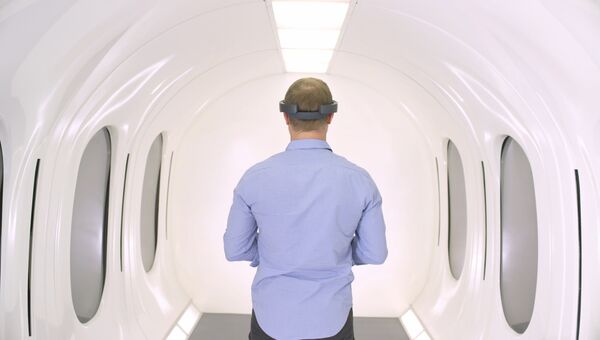 Компания Hyperloop Transportation Technologies начала строительство пассажирской капсулы Компания Hyperloop Transportation Technologies начала строительство пассажирской капсулы