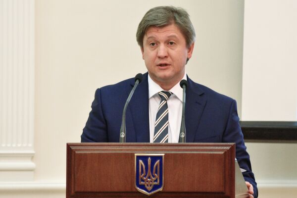Министр финансов Украины Александр Данилюк на заседании Кабинета министров Украины в Киеве Министр финансов Украины Александр Данилюк на заседании Кабинета министров Украины в Киеве