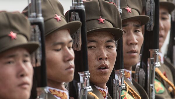Военный парад в КНДР Военный парад в КНДР