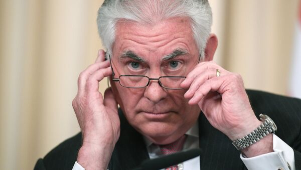 Государственный секретарь США Рекс Тиллерсон. Архивное фото Государственный секретарь США Рекс Тиллерсон. Архивное фото